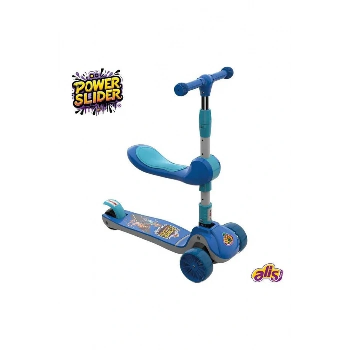 Mey İthalat® POWER SLİDER OTURAKLI SCOOTER