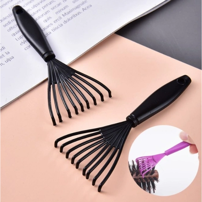 Mey İthalat® Pratik Saç Fırçası ve Tarak Temizleme Aparatı 2 Adet