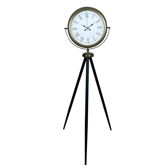Mey İthalat® Prestij Vintage Tripod Ayaklı Saat