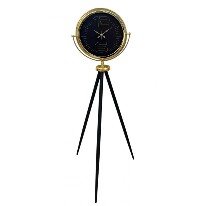 Mey İthalat® Prime Gold Şık Tripod Ayaklı Saat