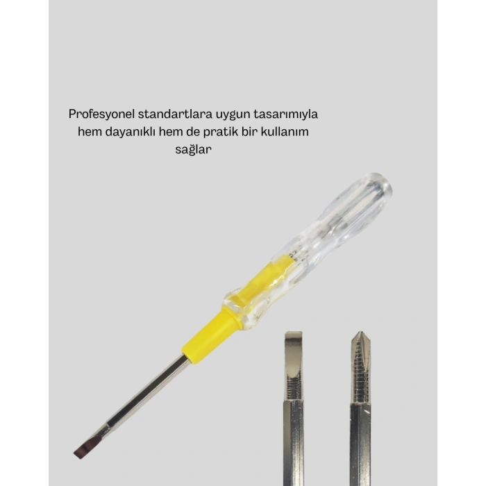 Mey İthalat® Profesyonel Neon Test Kalemi
