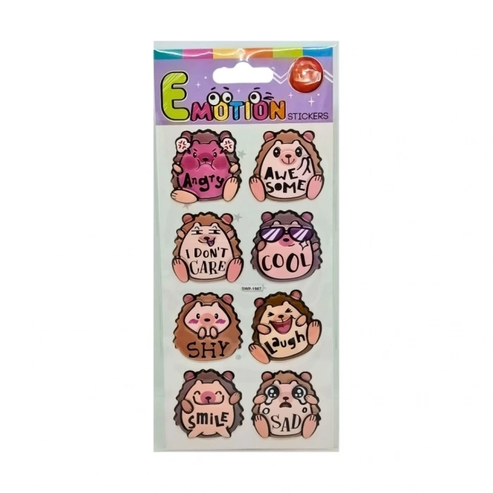 Mey İthalat® Puffy Stickers Kirpi