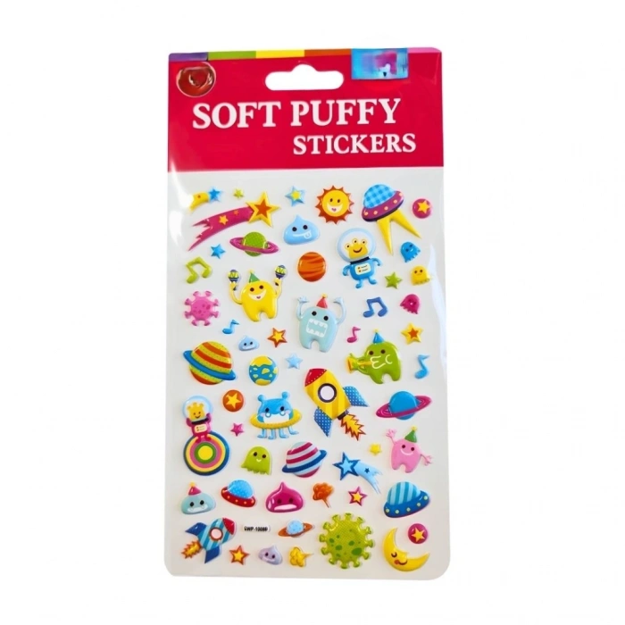 Mey İthalat® Puffy Stickers Space
