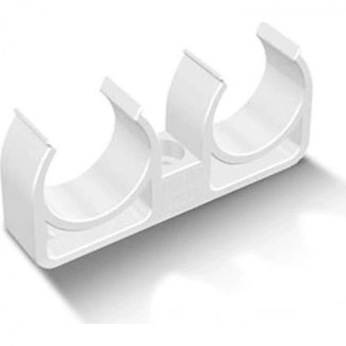 Mey İthalat® Pvc Boru PPRC Çiftli Kelepçe 20 mm 10 Adet