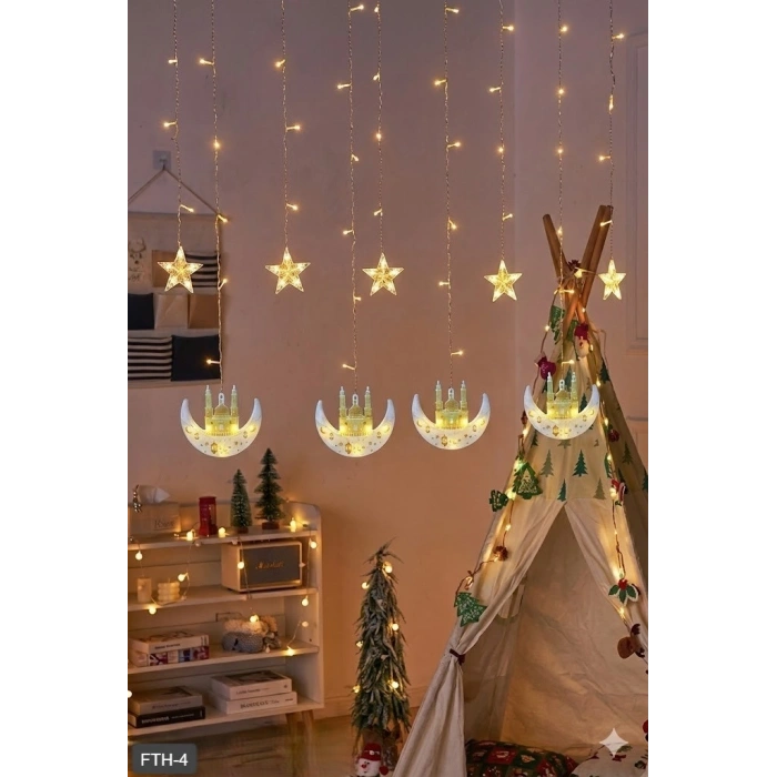 Mey İthalat® Ramazan Perde LED Işık 3 Metre