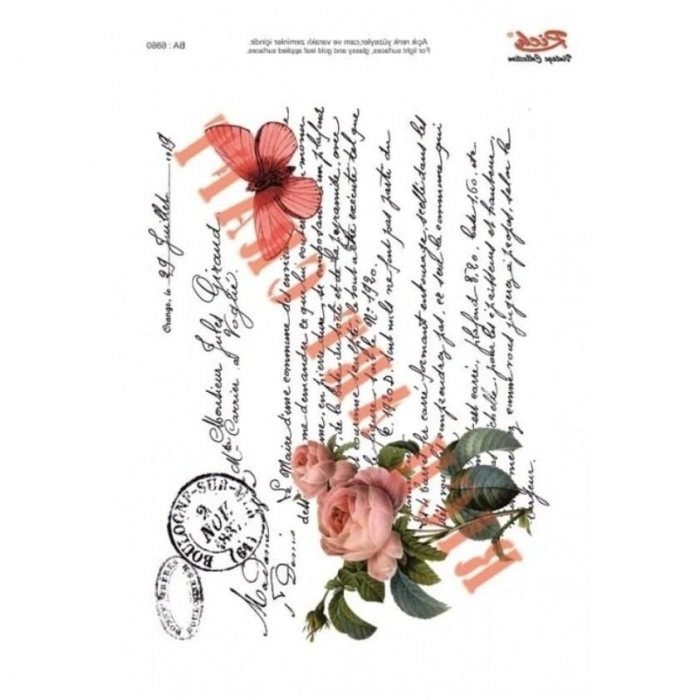 Mey İthalat® Rich 1310 Vintage Kolay Transfer 23x33 cm