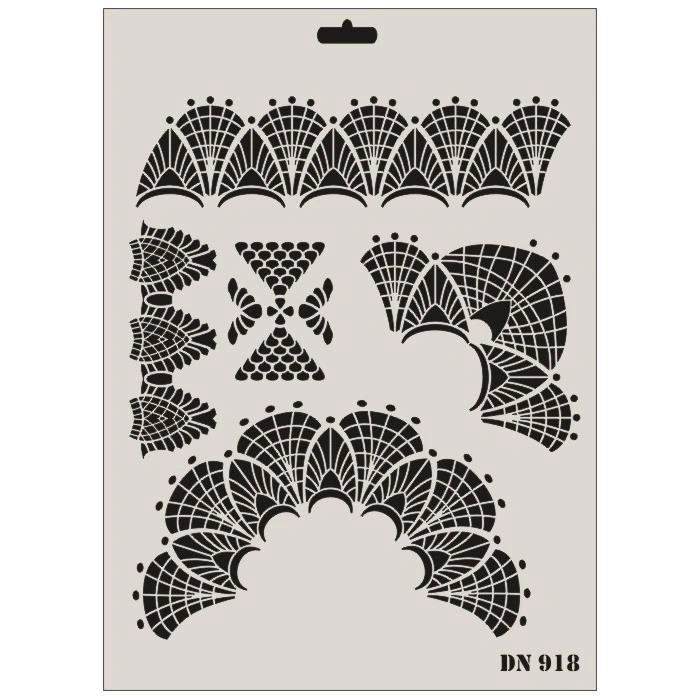 Mey İthalat® Rich Dantel Seri DN-918 Stencil 35x25 cm