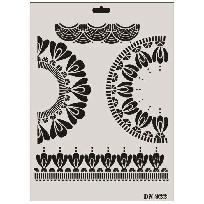 Mey İthalat® Rich Dantel Seri DN-922 Stencil 35x25 cm