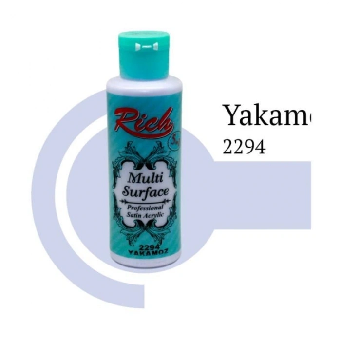 Mey İthalat® Rich Multi Surface 2294 Yakamoz Akrilik Boya 130 cc