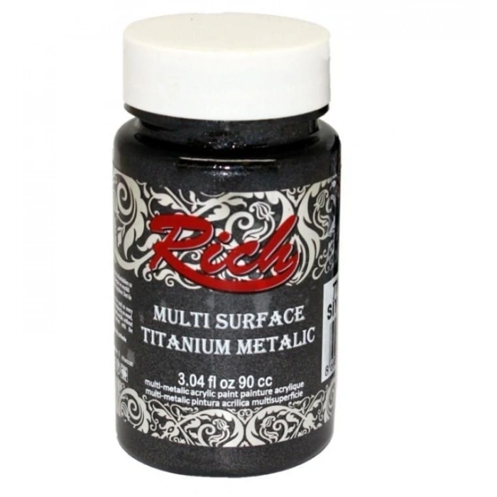 Mey İthalat® Rich Multi Surface Titanium 2544 Siyah Metalik 90 cc