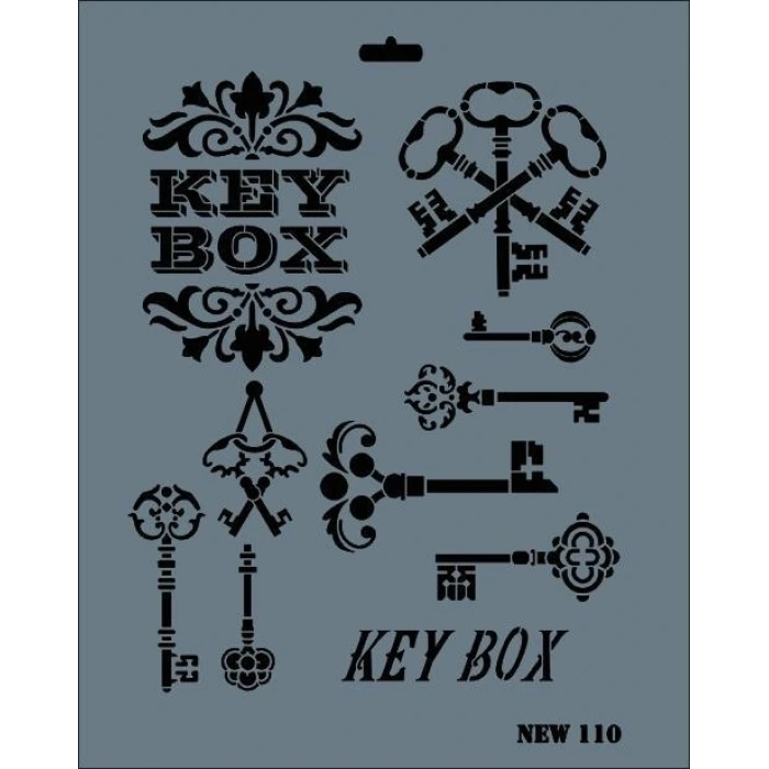 Mey İthalat® Rich New Seri N-110 Stencil 35x25 cm