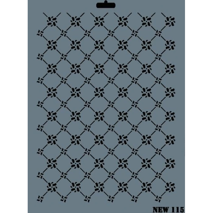 Mey İthalat® Rich New Seri N-115 Stencil 35x25 cm