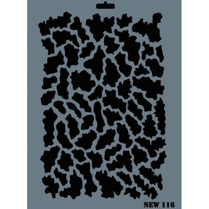 Mey İthalat® Rich New Seri N-116 Stencil 35x25 cm