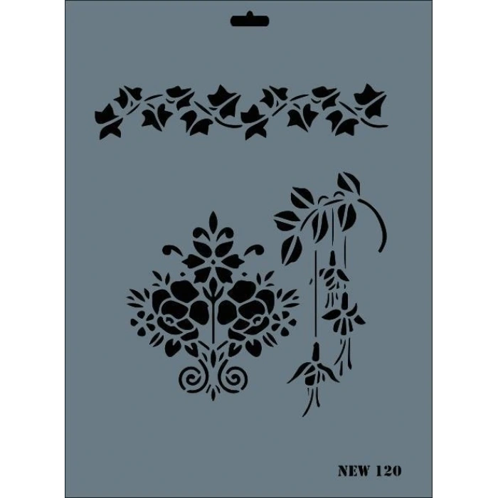 Mey İthalat® Rich New Seri N-120 Stencil 35x25 cm