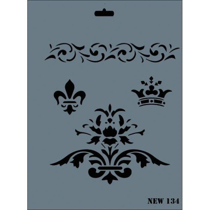 Mey İthalat® Rich New Seri N-134 Stencil 35x25 cm
