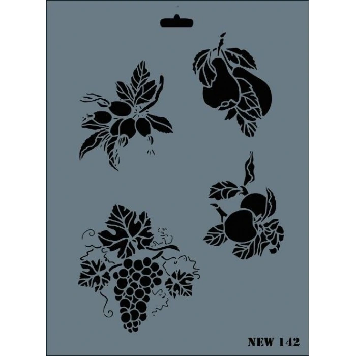 Mey İthalat® Rich New Seri N-142 Stencil 35x25 cm