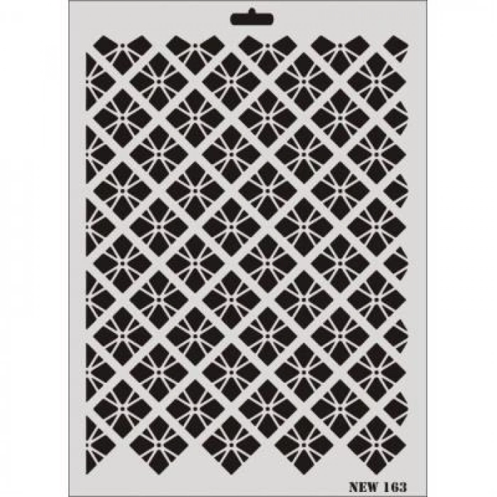 Mey İthalat® Rich New Seri N-163 Stencil 35x25 cm