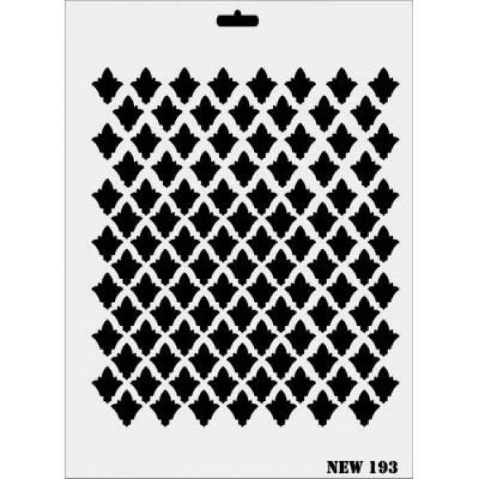 Mey İthalat® Rich New Seri N-193 Stencil 35x25 cm