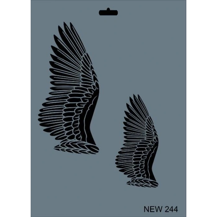 Mey İthalat® Rich New Seri N-244 Stencil 35x25 cm