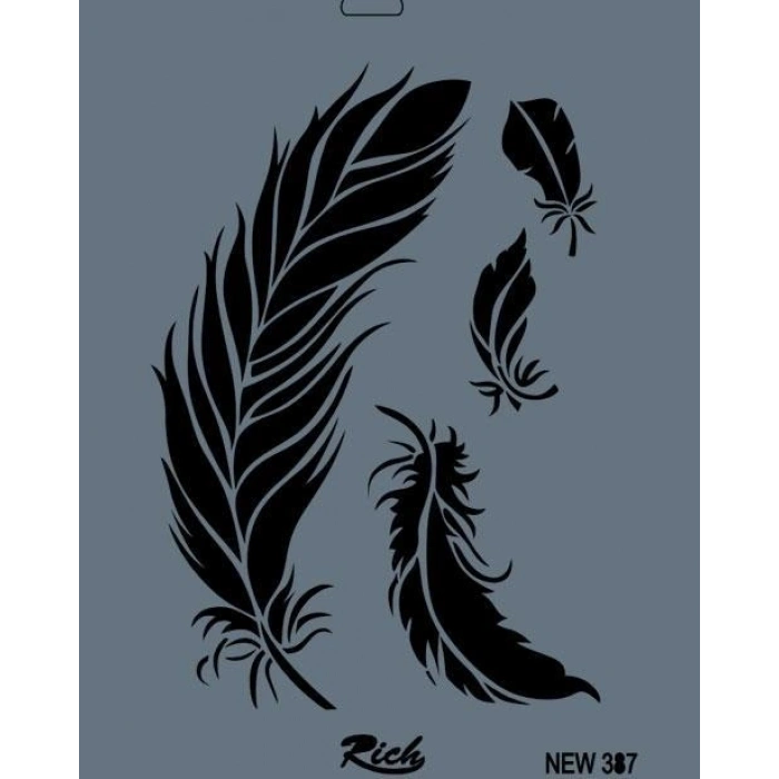 Mey İthalat® Rich New Seri N-387 Stencil 35x25 cm