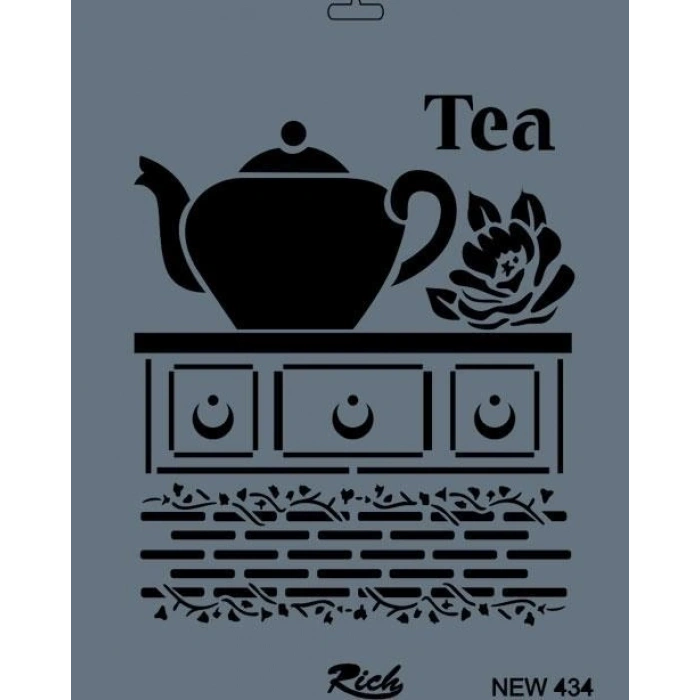 Mey İthalat® Rich New Seri N-434 Stencil 35x25 cm