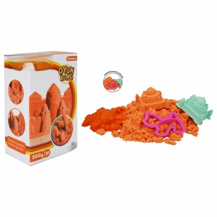 Mey İthalat® S00002239 OYUN KUMU 500GR.TURUNCU-SUN