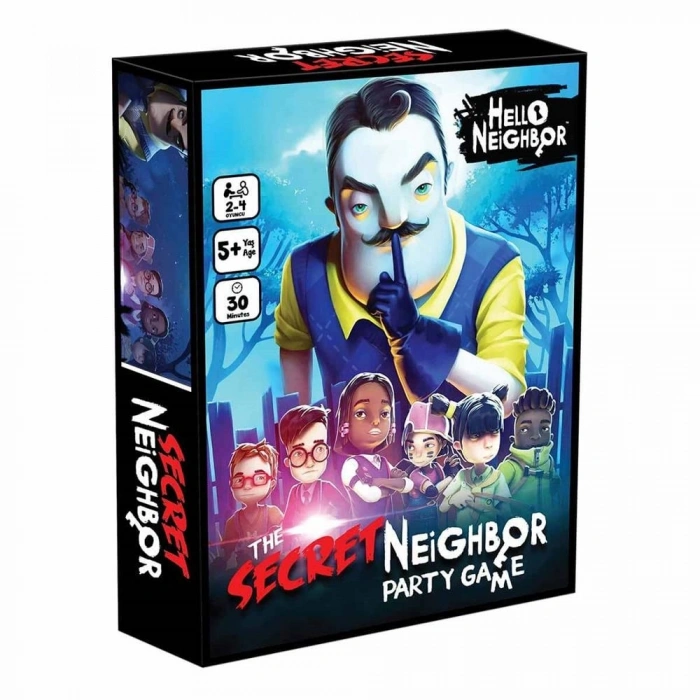 Mey İthalat® S00003721 Smile Games Hello Neighbor Party Game