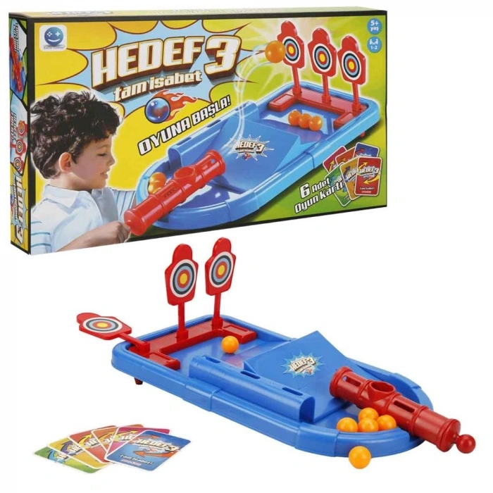 Mey İthalat® S00004588 SUN-KNS-SML-OYUN HEDEF 3 TAM İSABET