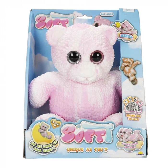 Mey İthalat® S01012331 FİGÜR SOFT BEAR DELUX KARAN PARLAYAN-SUN