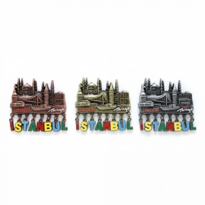 Mey İthalat® Sarkaçlı İstanbul Temalı Magnet