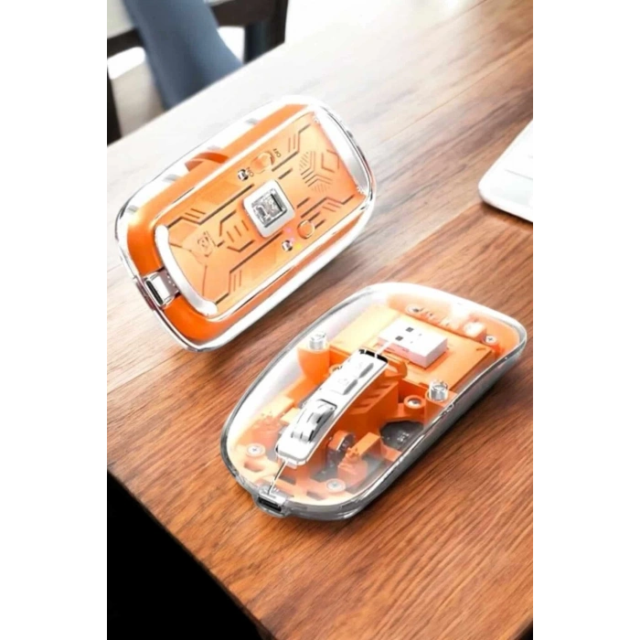 Mey İthalat® Sessiz Kablosuz USB Girişli Mouse Fare Yüksek Performanslı
