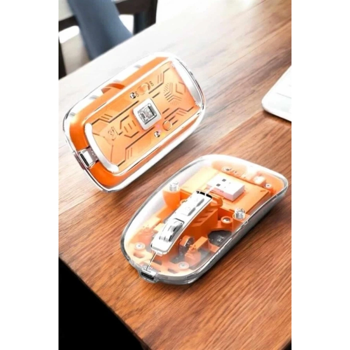 Mey İthalat® Sessiz Kablosuz USB Girişli Mouse Fare Yüksek Performanslı