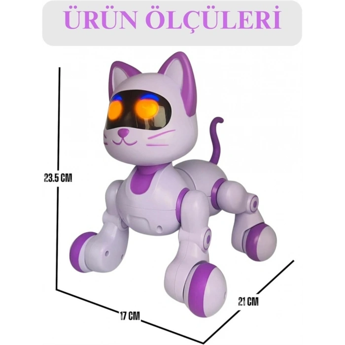 Mey İthalat® SH40194 U/K DANS EDEN ROBOT KEDİ