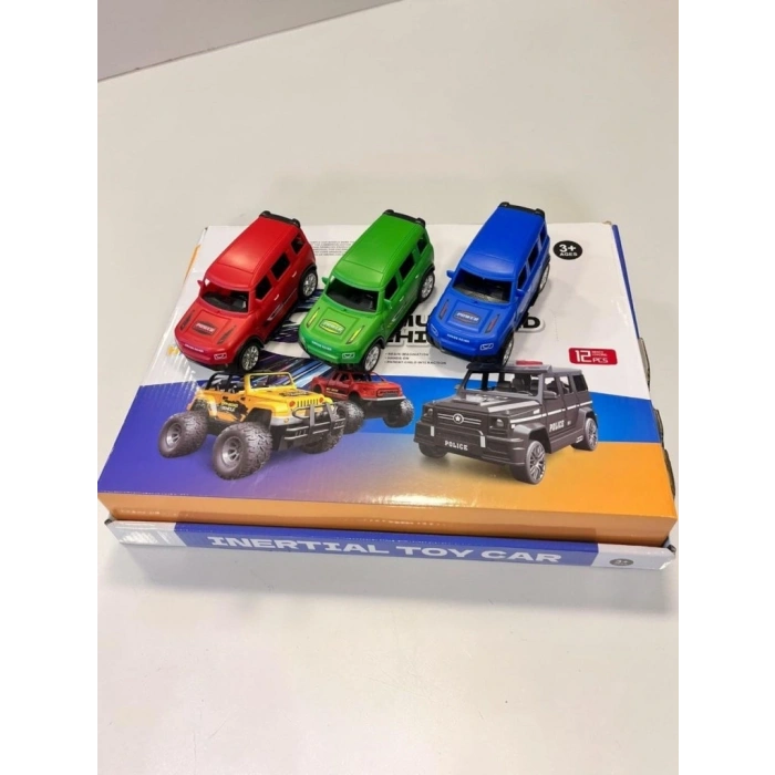 Mey İthalat® SH40932 SÜRTMELİ ARABA JİP PLASTİK