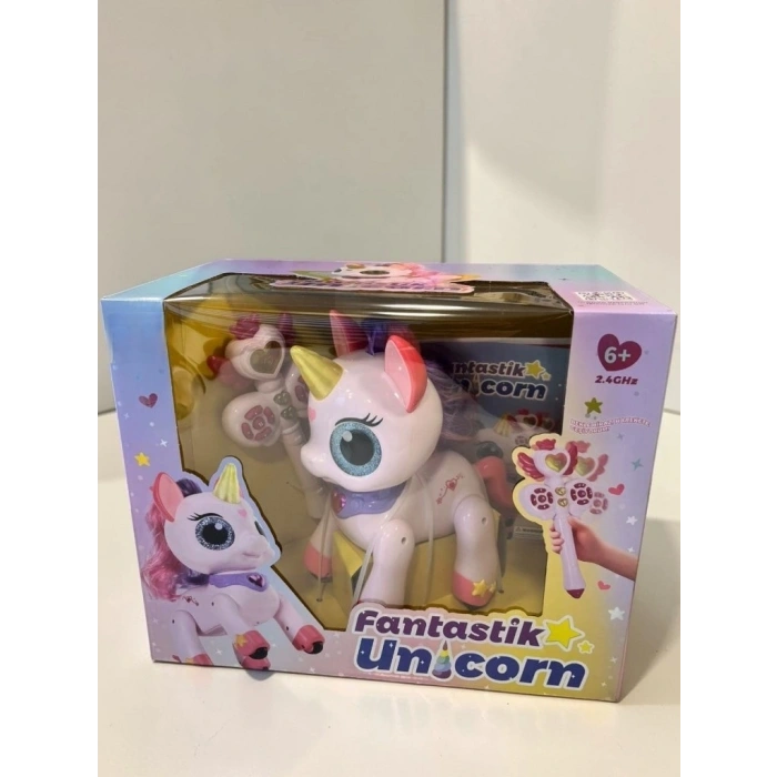 Mey İthalat® SH59673 ROBOT BOYNUZLU AT KUMANDALI