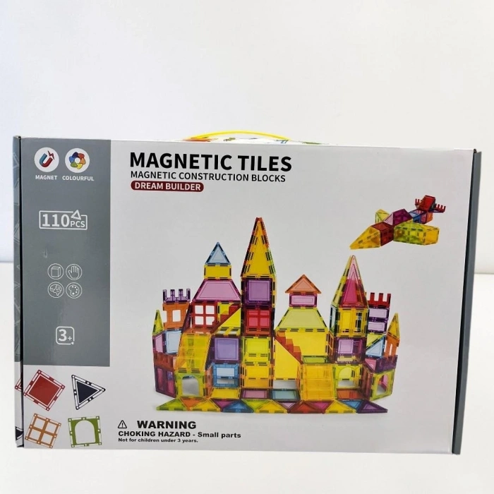 Mey İthalat® SH59705 110 PARÇA MAGNET STAN.SERİ RENKLİ BLOK