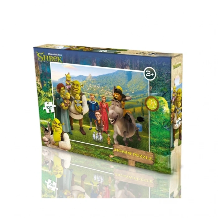 Mey İthalat® Shrek Puzzle 100 Parça