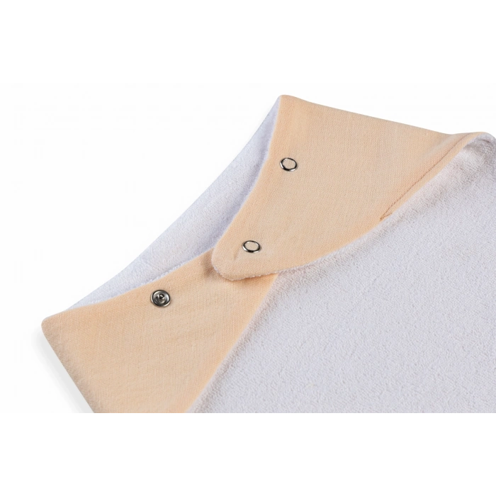 Mey İthalat® Silikon Diş Kaşıyıcılı Müslin Önlük 736 Somon