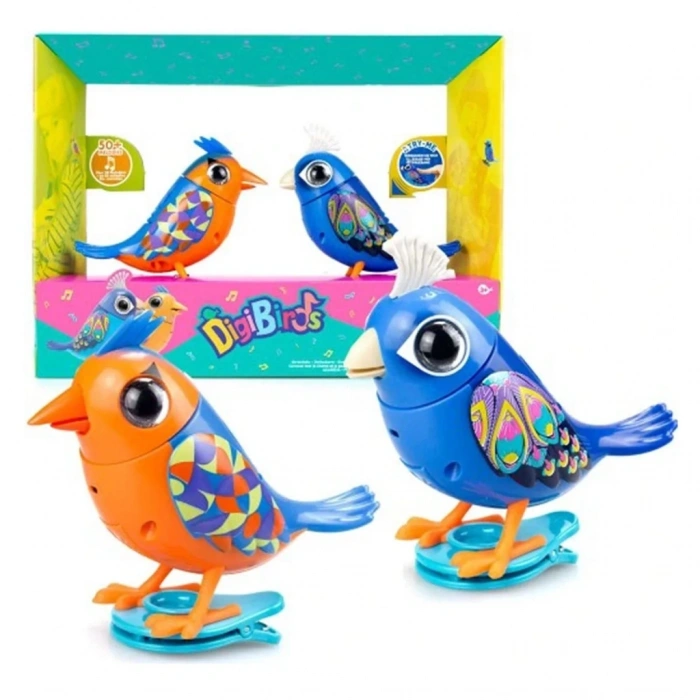 Mey İthalat®  Silverlit Digibirds İkili Paket Seri 1 88611