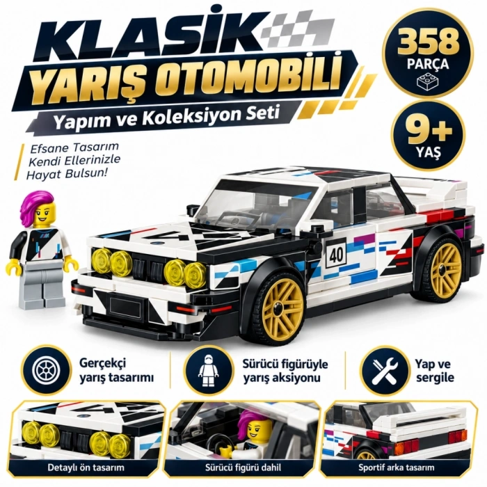 Mey İthalat® Speed Champions BMW M3 (E30) 77263
