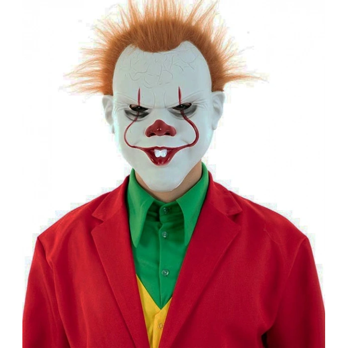 Mey İthalat® Stephen King's Korkutucu Joker Maske 31x22 cm