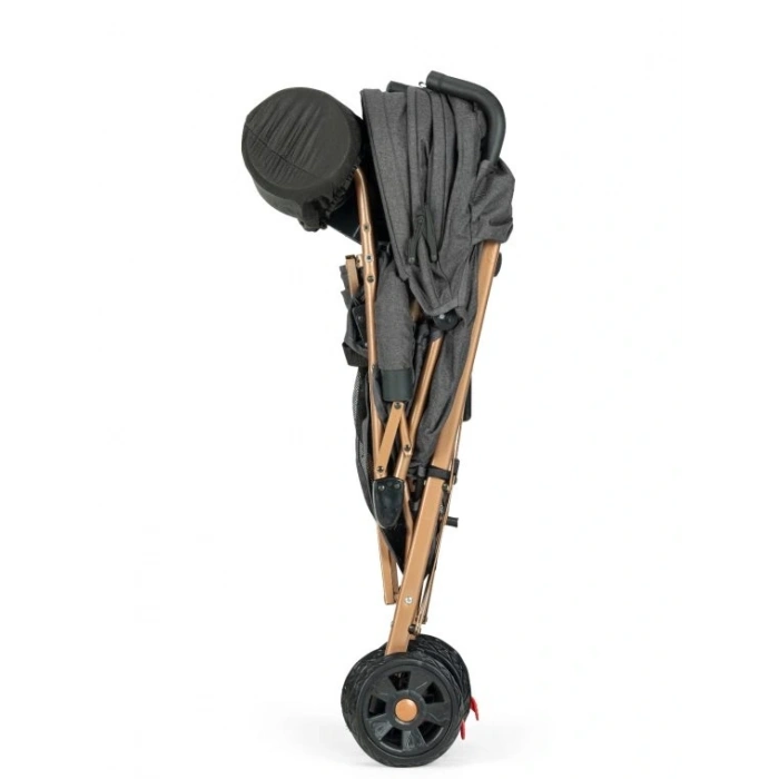 Mey İthalat®   Strong Baston Bebek Arabası Antrasit Siyah