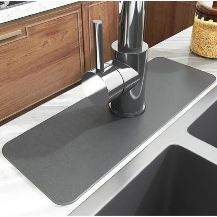 Mey İthalat® Su Emici Sihirli Lavabo Kenar Matı