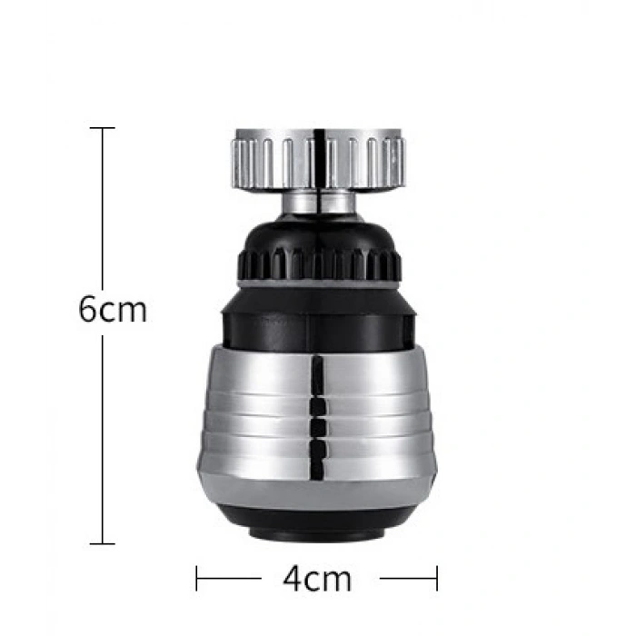 Mey İthalat® Su Tasarruflu 2 Modlu Musluk Başlığı Kısa