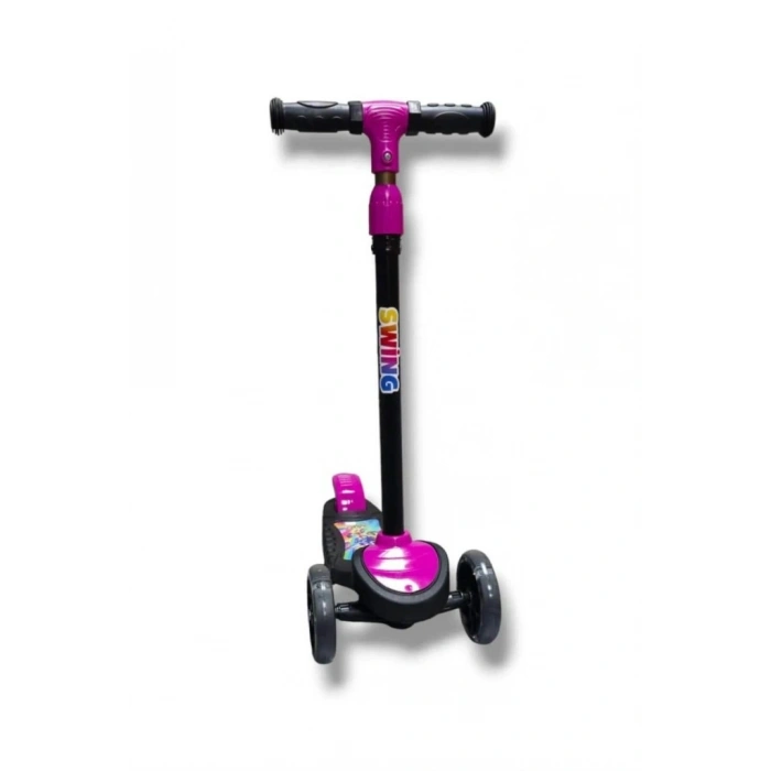 Mey İthalat® SWİNG SCOOTER PEMBE IŞIKLI