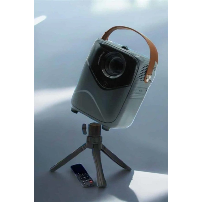 Mey İthalat® Taşınabilir Android Projeksiyon Wifi Destekli 4K Multimedia Tabanlı Ev Ve Ofis Tipi