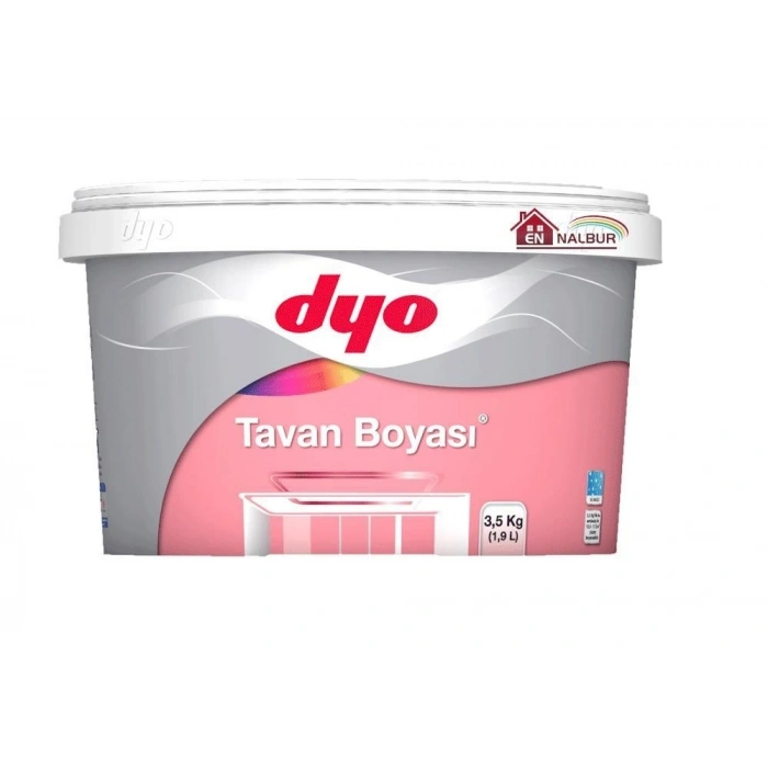Mey İthalat®  Tavan Boyası 3,5 Kg Beyaz