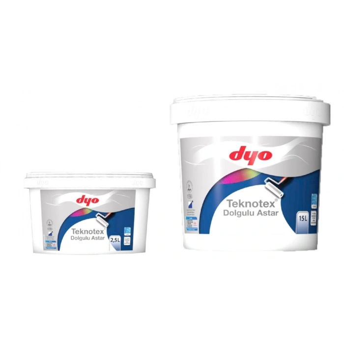 Mey İthalat®  Teknotex Dolgulu Dış Cephe Astarı 7,5 Litre Beyaz