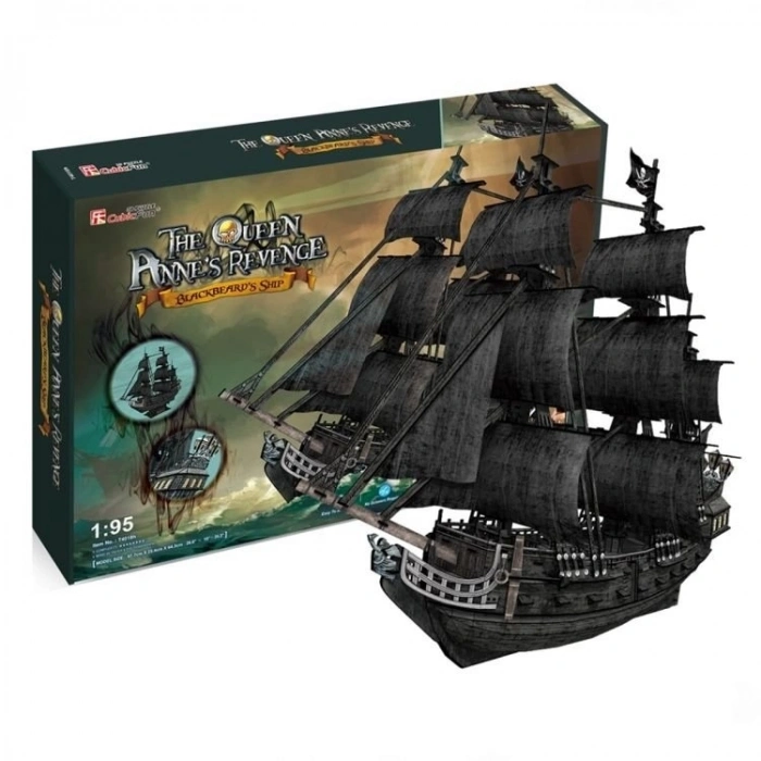 Mey İthalat®  The Queen AnneS Revenge 3D Puzzle