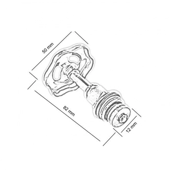 Mey İthalat® Topsan Stop Vana Takımı 1/2